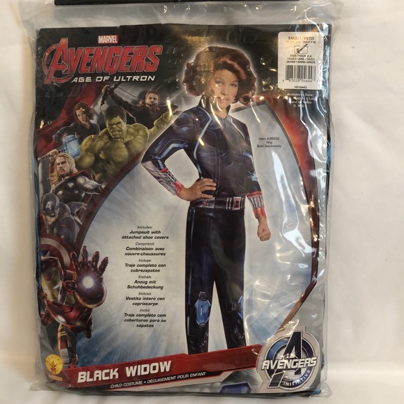 Kid’s Black Widow Costume - Picture 1 of 1